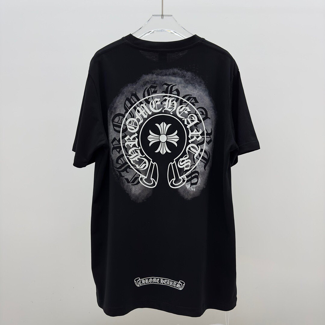 Chrome Style Black Hearts Shadow Ghost Logo VIP Store Limited