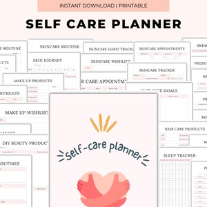 Self Care Planner, Selfcare Planner, Self Care Journal, Self Care Box, Self Care Gift Box, Selfcare, Self Care Kit, Self Care Package Plan