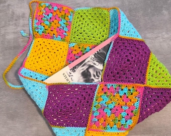 Crocheted book cover