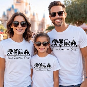 Custom Disney Family Shirts, Disney Shirt, Disney Squad Shirt,Disney Group Shirts,Disney 2025 Family Shirt,Disney Shirts,Disney World Shirts