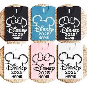 Custom Disney 2025 Family Shirts, Disney Squad Shirts, Family Disney Shirts, Disney 2025 Family Shirt, Disney Shirts, Disney World Shirts