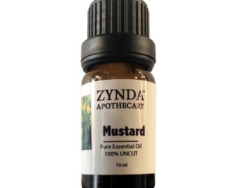 Mustard Oil Pure and Natural, 100% Uncut Pure Essential Oil - 10ml