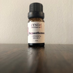 Chrysanthemen Ätherisches Öl Rein und Natürlich, 100% Ungeschnittenes Reines Ätherisches Öl - 10ml