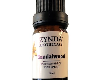 Sandelhout Essentiële Olie Puur en Natuurlijk, 100% Ongesneden Pure Essentiële Olie - 10ml