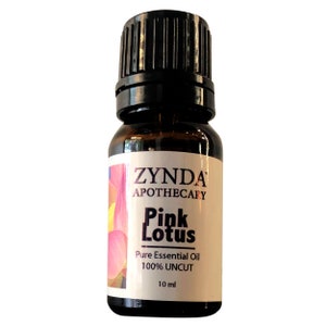 Pink Lotus Essential Oil Pure and Natural, 100% Uncut Pure Essential Oil - 10ml