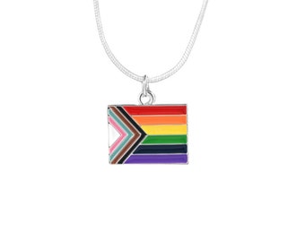 Rainbow Flag LGBTQ Pins Gay Pride Flag Shaped Lapel Pins for - Etsy