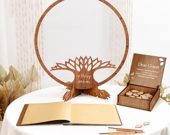 Guest Book Alternative,Birthday Guest Book / Personalized 40th, 50th, 60th, 70th Birthday Guestbook / Photo book /  Gift for men and women