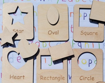 Blocchi Geometrici Educativi - Per Apprendimento Prescolare, Riconoscimento Forme E Colori, In ABS Durevole - Foto 5