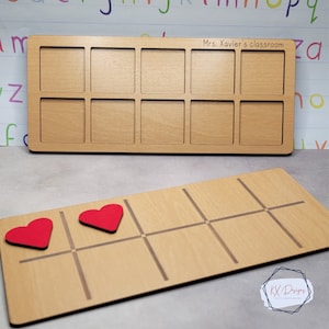 Ten Frame Set, Math Help, Math learning tools, Homework, Homeschooling, Montessori, Math manipulative, Math skills, EcoBirch, Bulk options