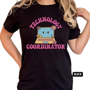 Technology Coordinator Shirt, Retro Computer Lab Teacher Tee, Tech Team TShirt, Back To School, Group Matching Shirts, Teacher Appreciation