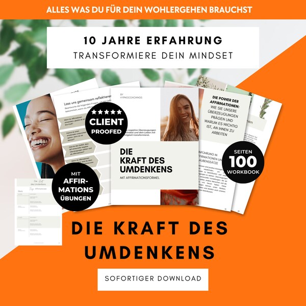 Positive Mindset, Morning Routine, Mindset Coach, positive Affirmationen, Arbeit mit Glaubenssätzen, Download PDF