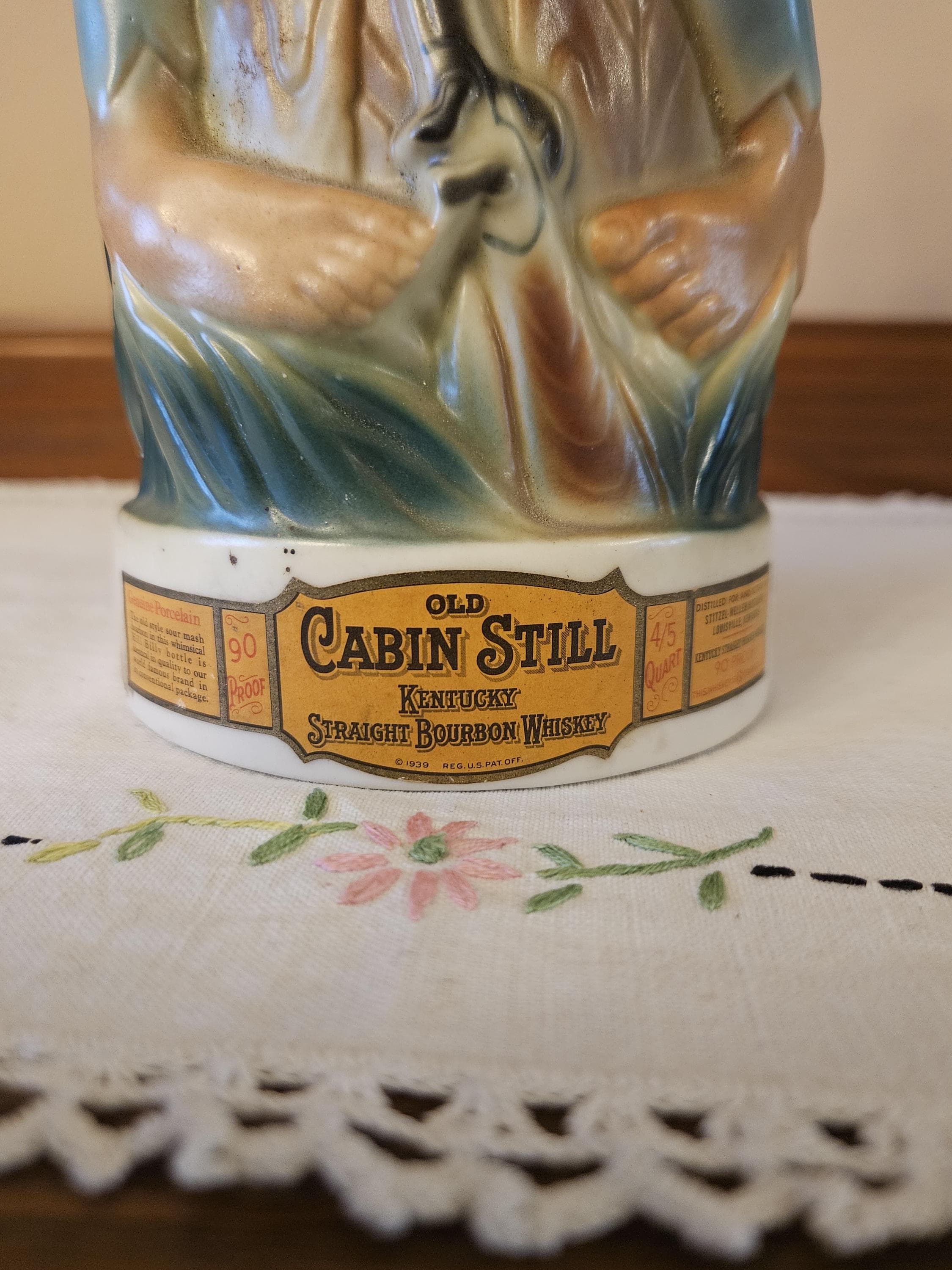 Vintage 1969 Cabin Still Bourbon Whiskey Collector's Gallery