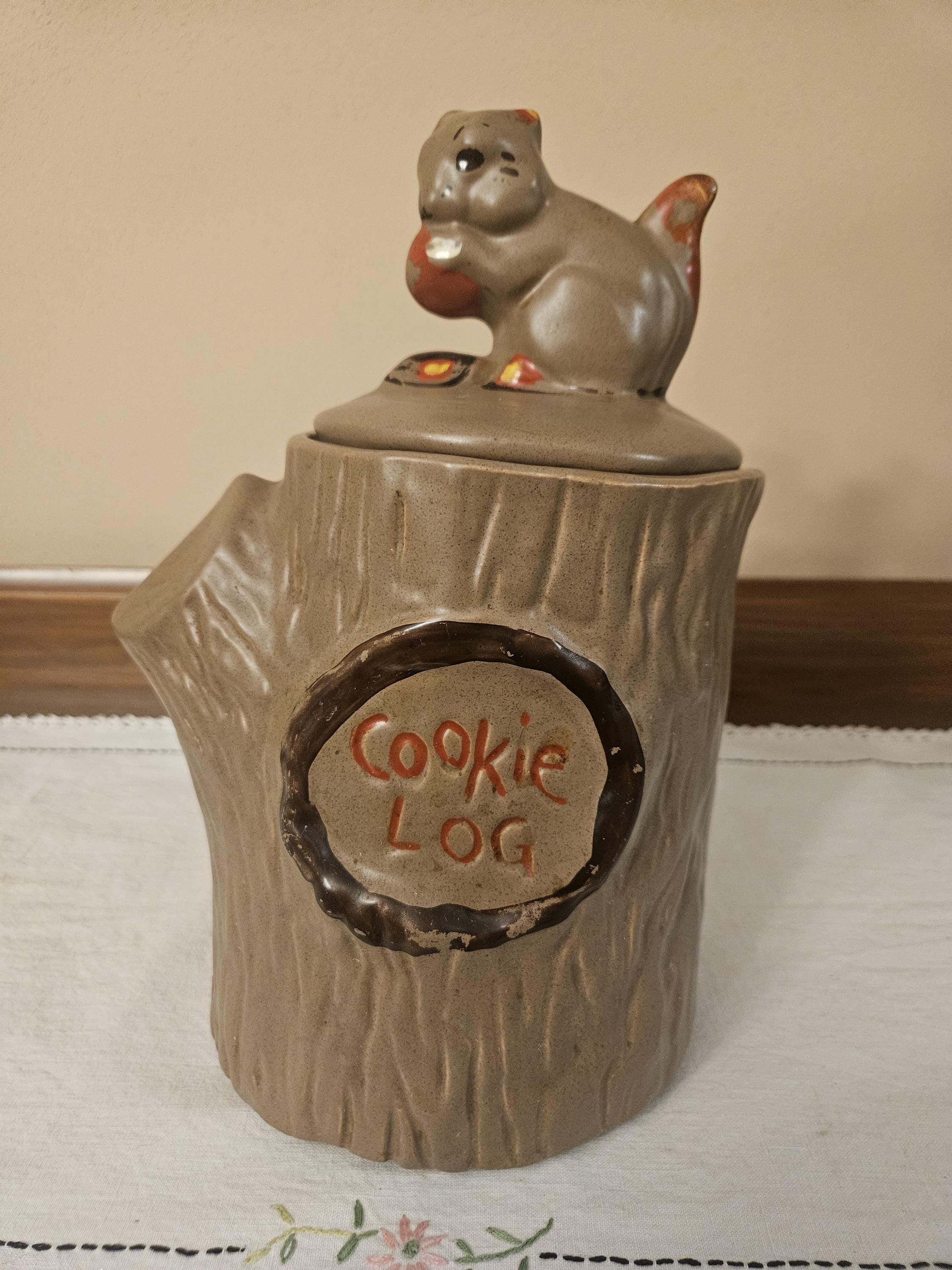 Mccoy Squirrel Cookie Jar - Etsy