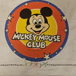 Vintage Hallmark Mickey Mouse Club Tin