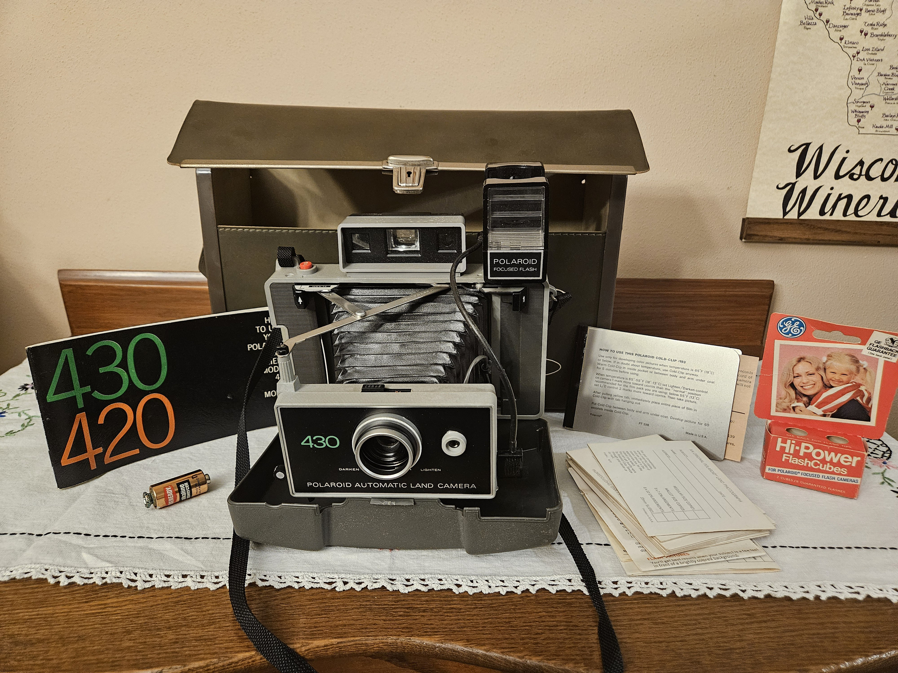 Film Cameras Polaroid 8x10 Land Film Processor Calumet 8×10