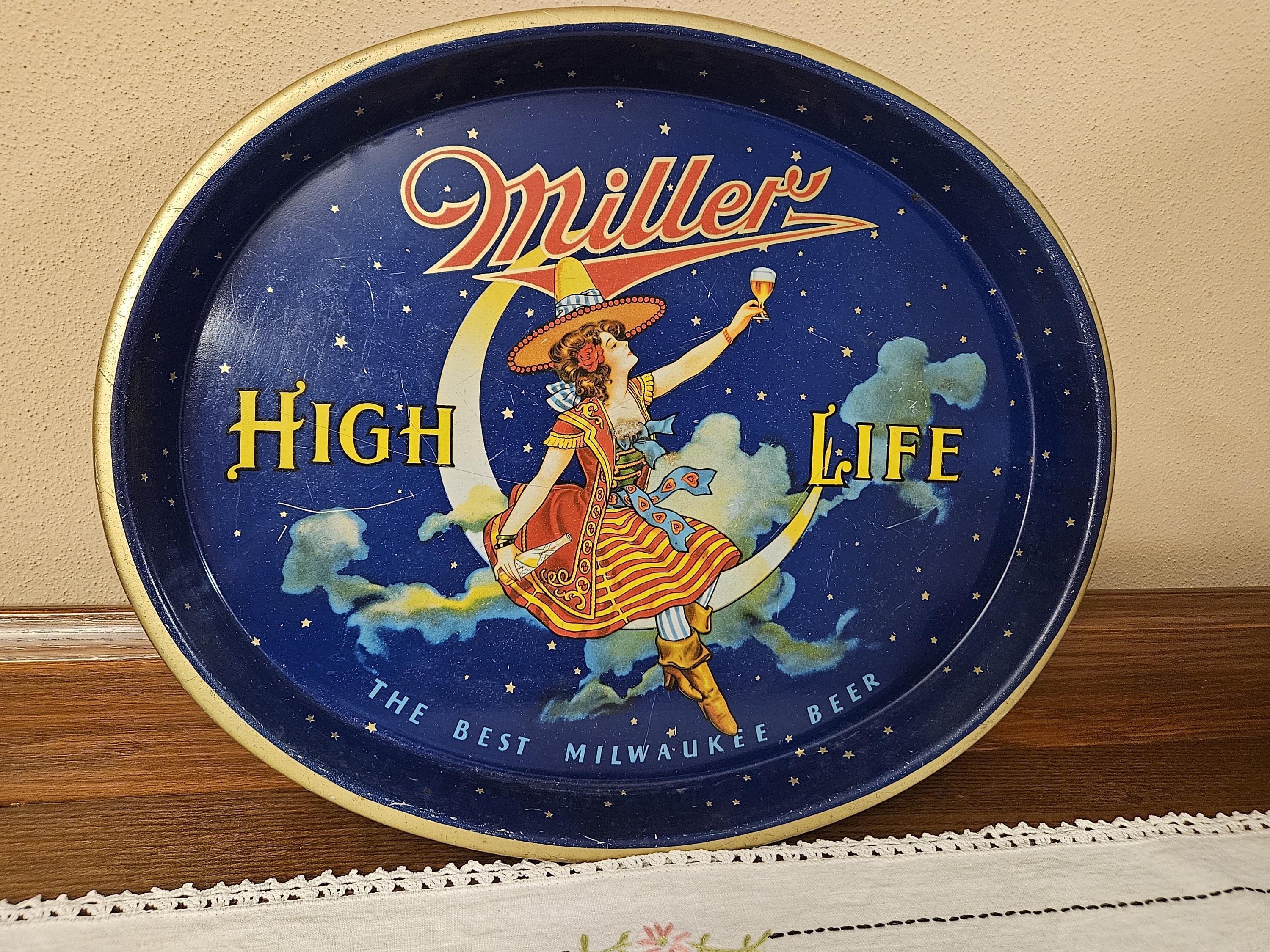 40s 50s Miller Beer ヴィンテージ トレイ アンティーク 希少 40s 50s Miller Beer ヴィンテージ トレイ アンティーク 希少