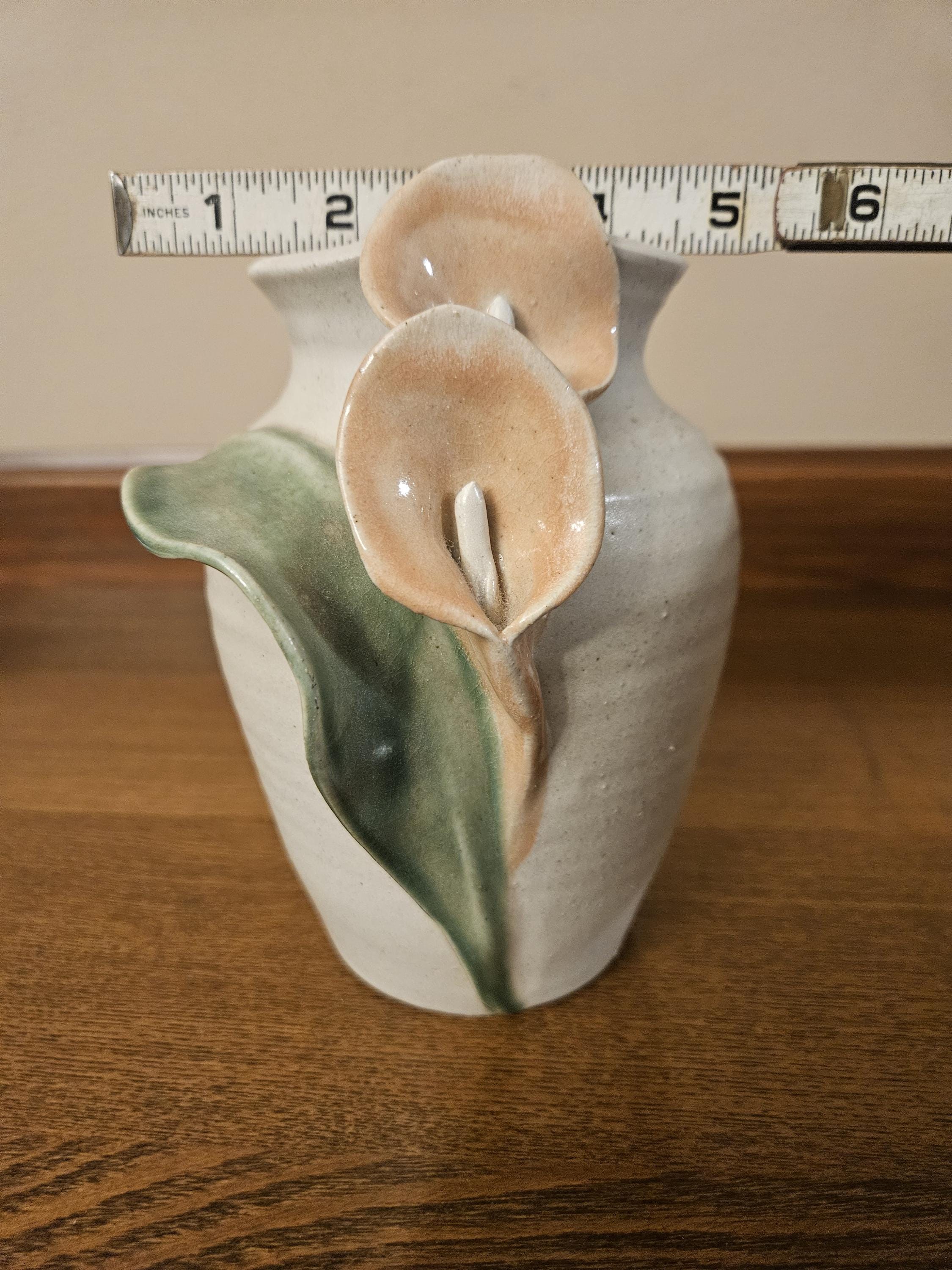 Vintage 1992 Jana Kozon Vase. Pottery Vase. Floral Vase. - Etsy