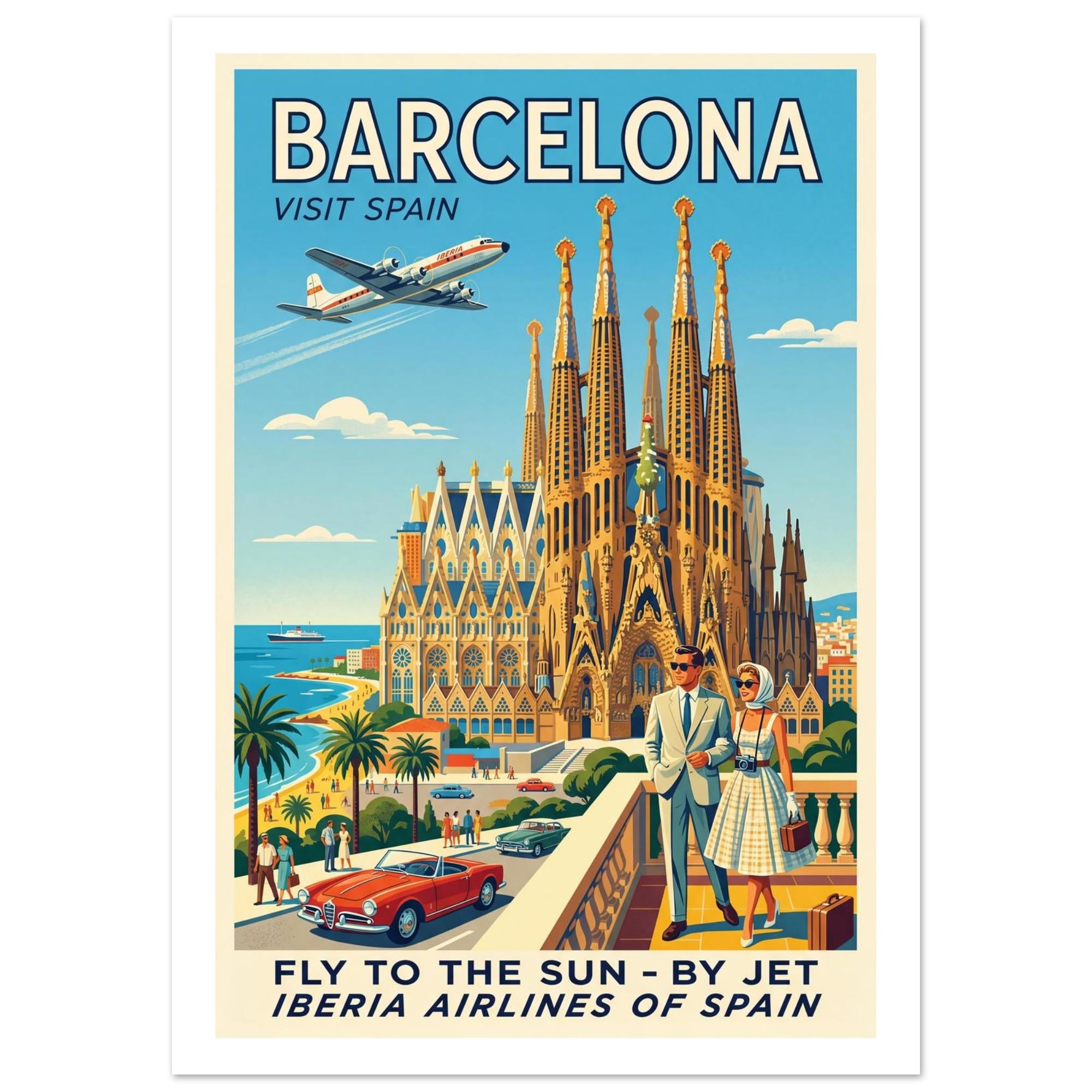 Gaudi poster - Etsy 日本