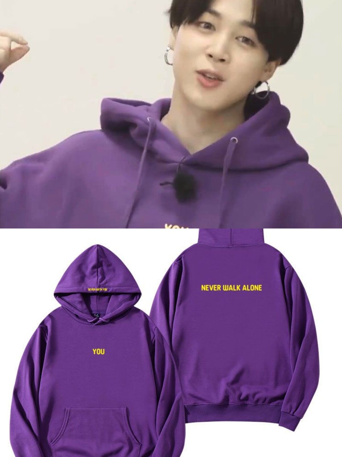 BTS Never Walk Alone Jimin Hoodie – Kpop Exchange