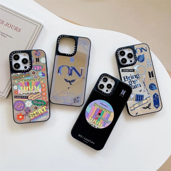 Personalized BTS Phone Case: Mirror Finish & Silicone Soft Shellbts iPhone  Case, BTS Merch, Bts Samsung Case, Bts iPhone 12 13 14 Pro Case 
