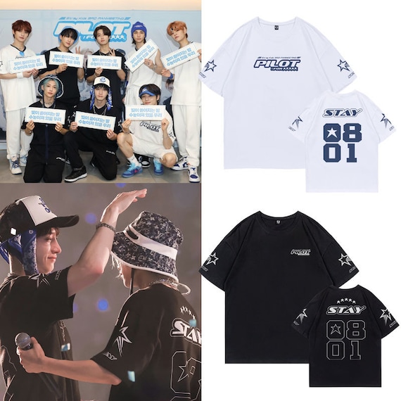Stay Kids Shirts，stray Kids Stage-styled T-shirt, Stray Kids