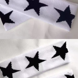 Stray Kids' Felix Knitted Headband, Felix and Lee Know's Stage-Style Unisex Knit Headband, Stray Kids Merch, Kpop Merch, Straykids Gift WHITE-FELIX ONE