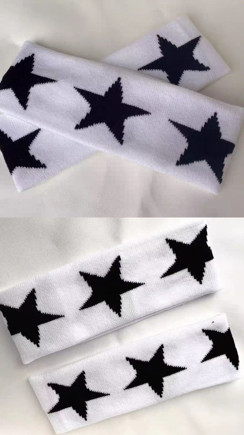 Stray Kids' Felix Knitted Headband, Felix and Lee Know's Stage-Style Unisex Knit Headband, Stray Kids Merch, Kpop Merch, Straykids Gift WHITE-FELIX ONE