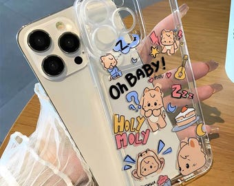 Funda para teléfono Quokka inspirada en Jisung de Stray Kids de KPOP Fundas para iPhone/Mercancía de Stray Kids/Fundas para teléfono SKZ SKZOO iPhone 14 iPhone 15 13/Mercancía de Kpop