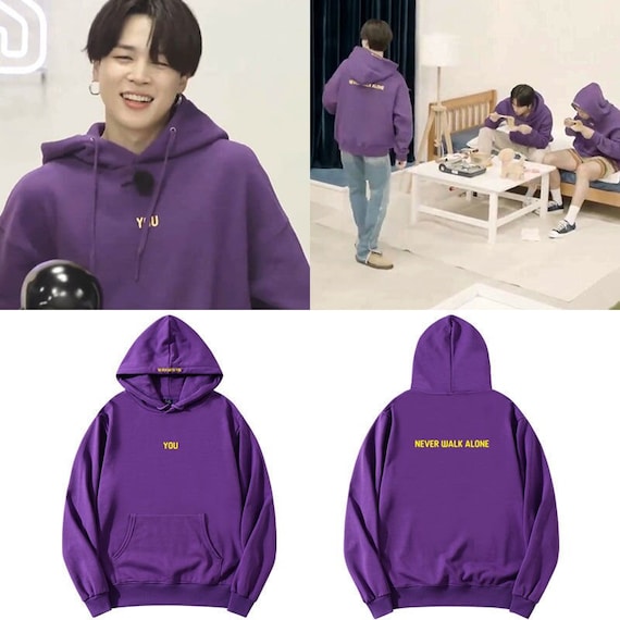 Jimin Seven With You Hoodie Never Walk Alone Sweatshirt With 