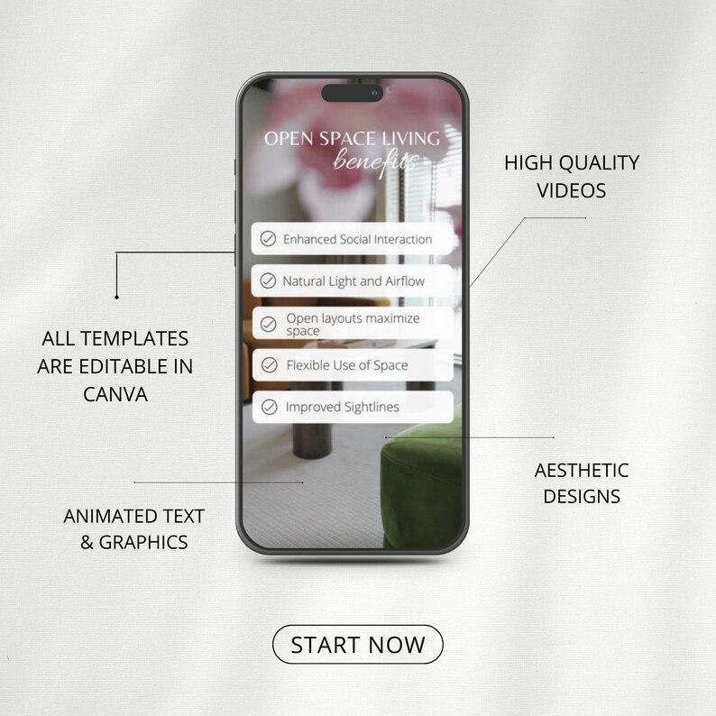 Interior Designer Instagram Reels Template, Home Decorator Social Media ...