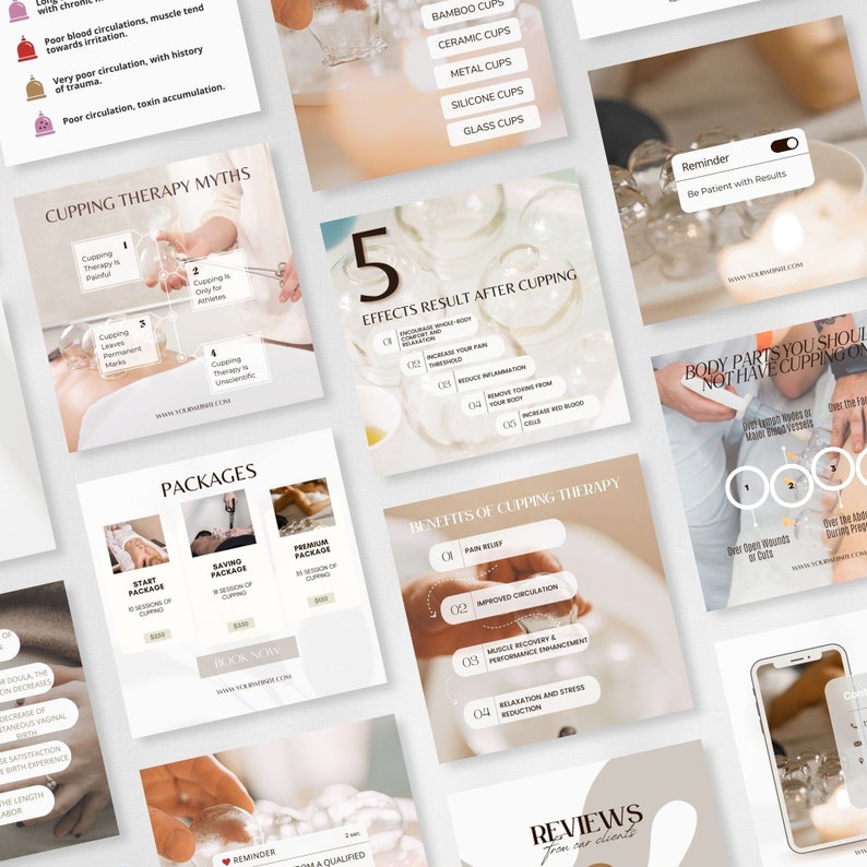 HIJAMA THERAPIST EDITABLE SOCIAL MEDIA CONTENT TEMPLATE