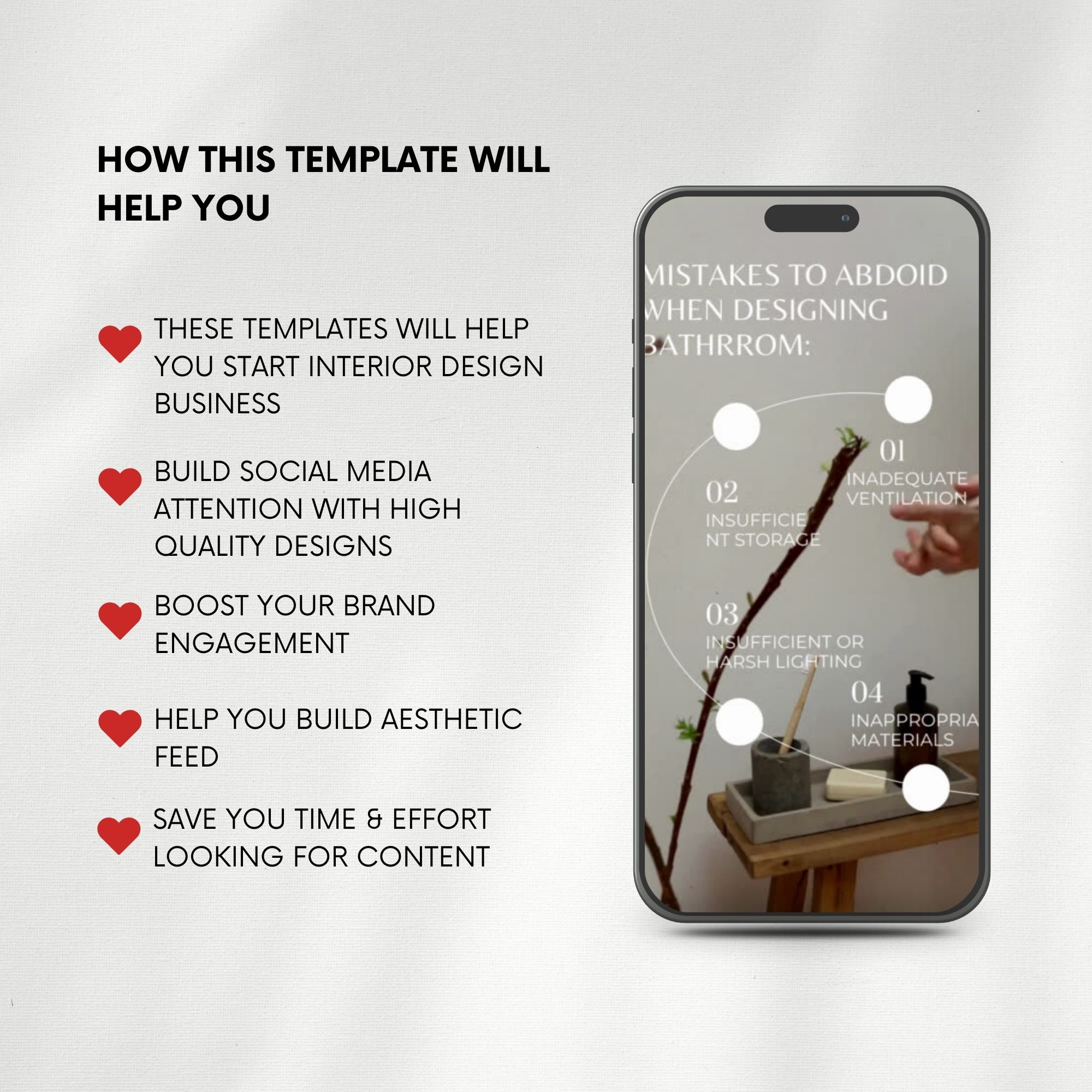 Interior Designer Instagram Reels Template, Home Decorator Social Media ...