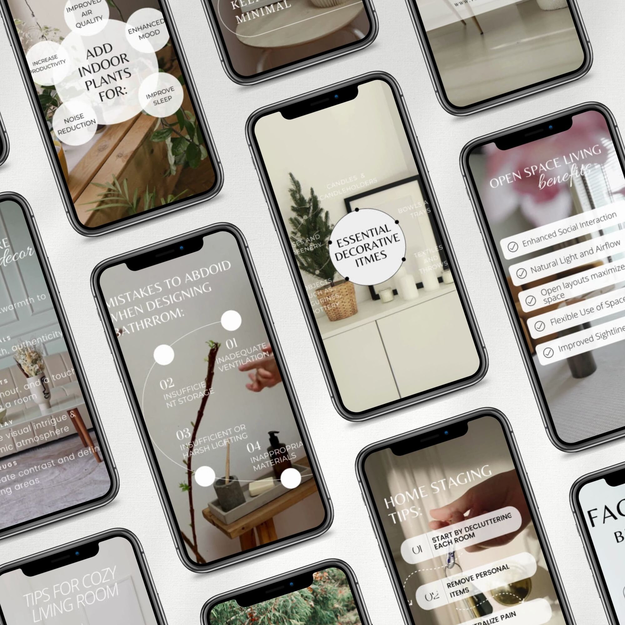 Interior Designer Instagram Reels Template, Home Decorator Social Media ...