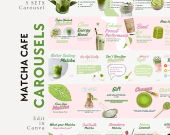May include: A colorful infographic from Matcha Cafe, showcasing matcha recipes and preparation tips. The image features text and illustrations for various matcha drinks, including lattes, puddings, and lemonades, with instructions and ingredient lists.