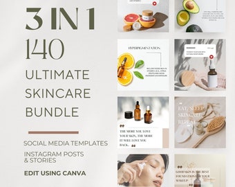 Skincare Instagram Template, Esthetician Beauty Tips IG Post, Medspa Business Marketing