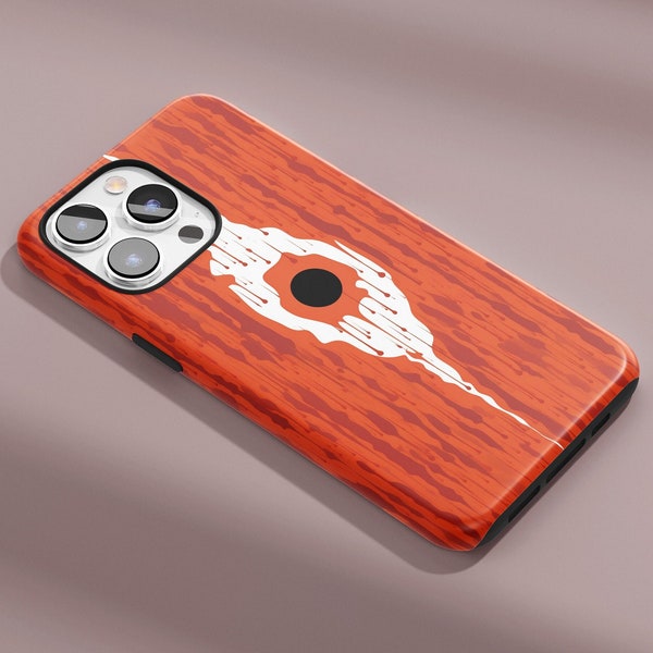 Bloody Eye Iphone Case, Red Eyeball Case, 1984 Phone Case Design, Scary Halloween Design, Big Brother 1984, For Iphone 12-13-14 etc.