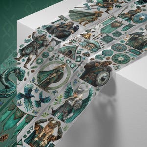 Odin's Realm matte PET-tape - stickers Viking Mythology Journal