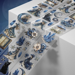 Matte PET-tape The Lunar Sorceress - stickers heksendagboek