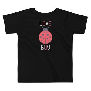 ラブバグ幼児用Tシャツ - 柔らかいコットンシャツ、かわいい幼児用服、環境に優しいギフト、ベビーシャワーギフト、かわいい子供服