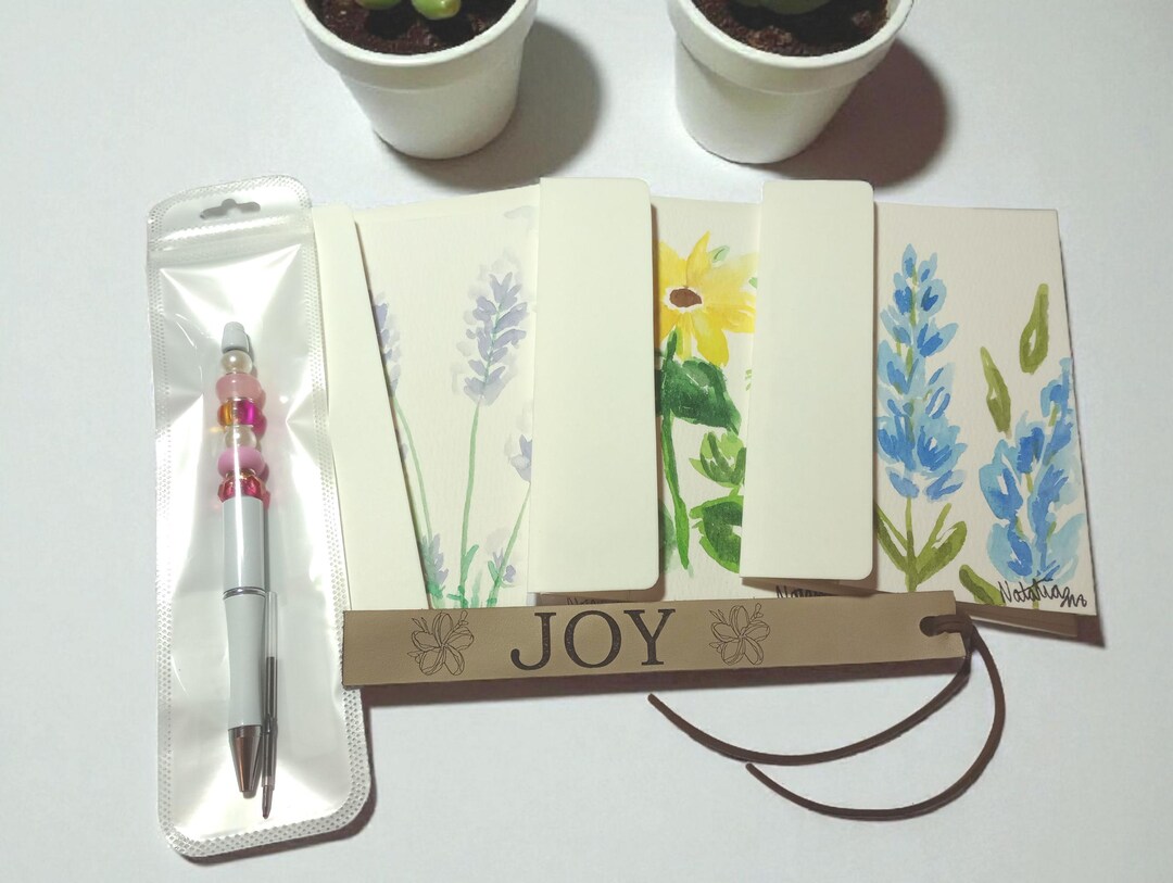 Bulk Note Card Water Color Flower Bundle Set - Etsy