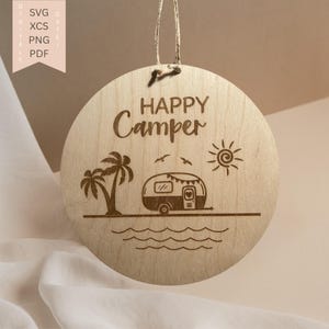 Laser file SVG / cutting file / sign for camper