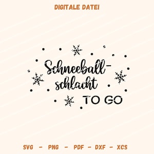 Lasercut file SVG / cutting file / snowball fight