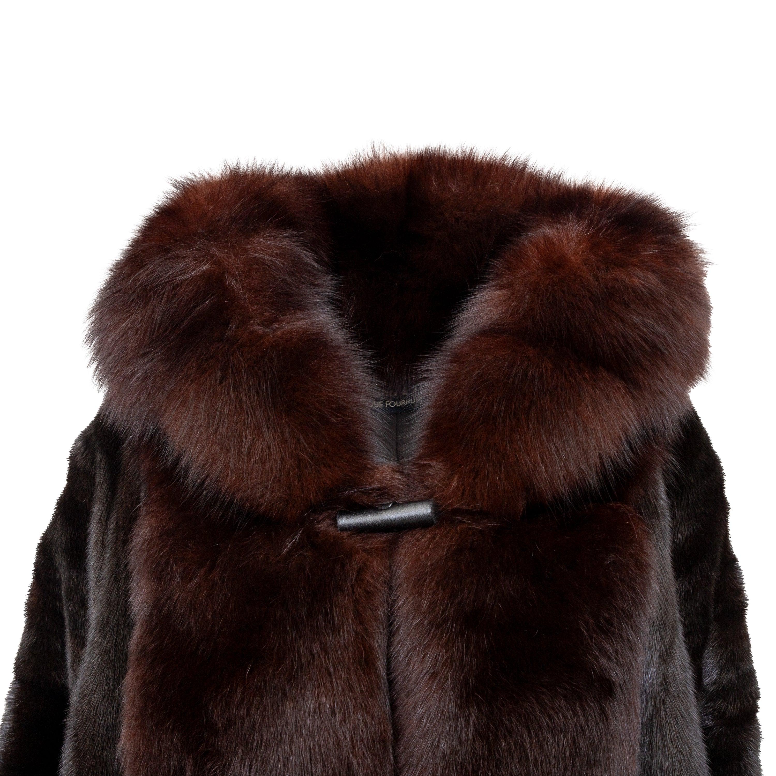 Vintage '90s Christian Dior Boutique Fourrure Fur Coat | Luxury