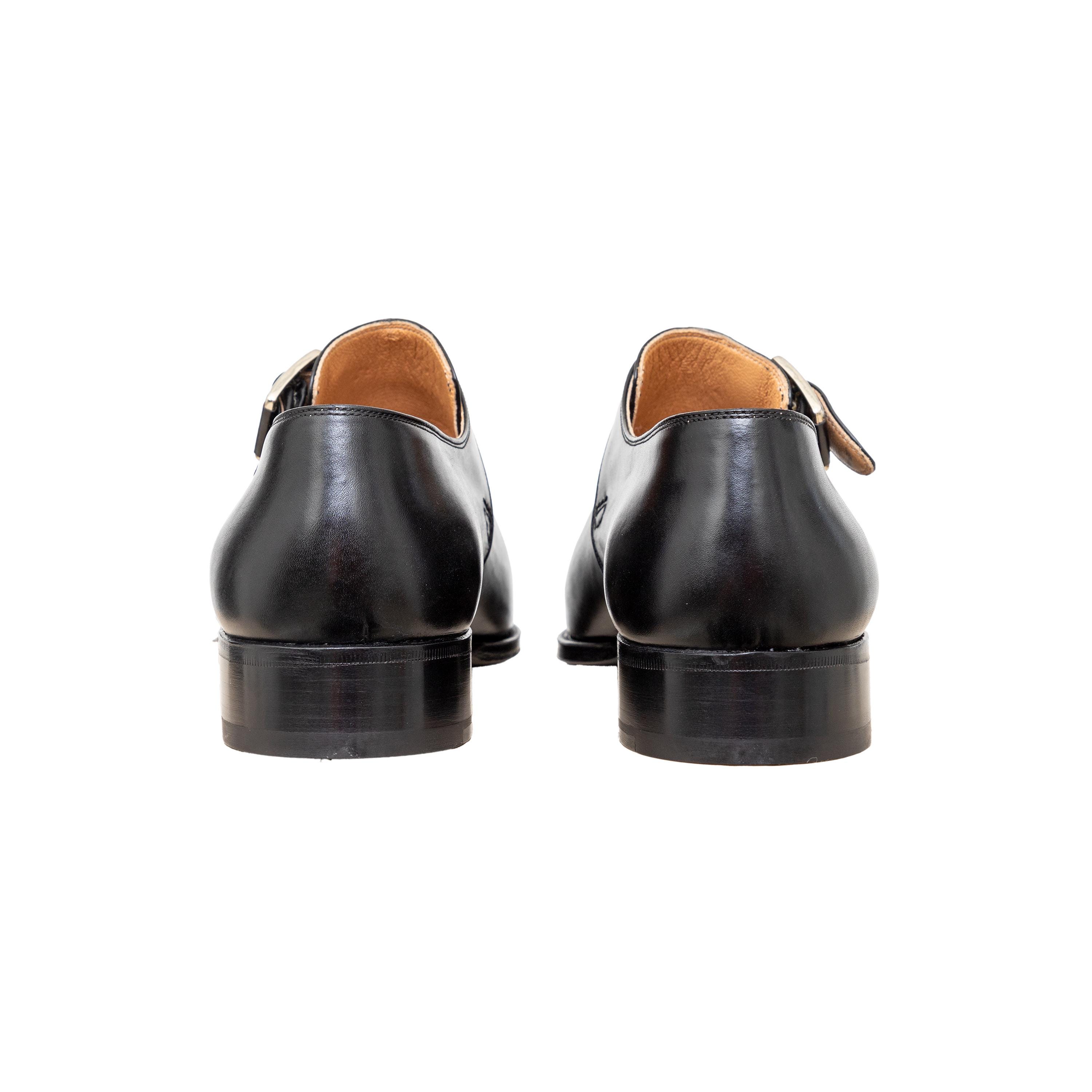 Artioli Elegant Black Leather Men\'s Loafers Artioli Black Loafer Shoes | eBay main image 2