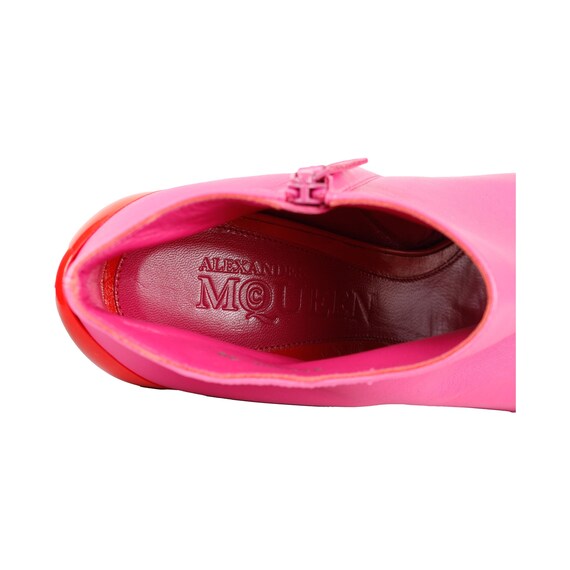Alexander McQueen | Shoes | Alexander Mcqueen Peeptoe Cage  Alexander McQueen Peep-Toe Cage Booties Size: 6 display picture 1