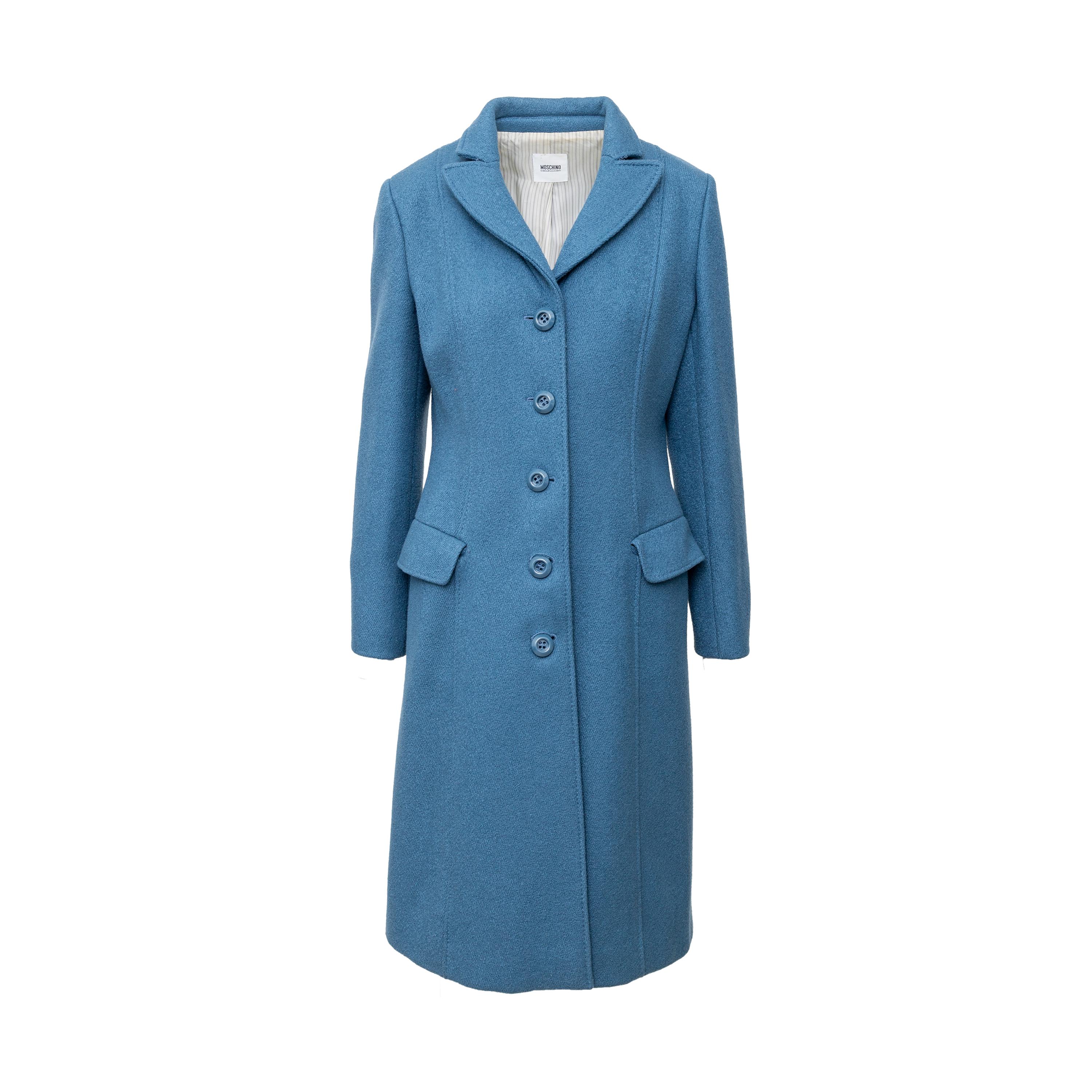 【関税&送料込】Moschino Wool Coat Moschino Cheap and Chic Wool Coat - Etsy