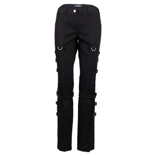 Dolce & Gabbana Trousers With Buckles - '00s