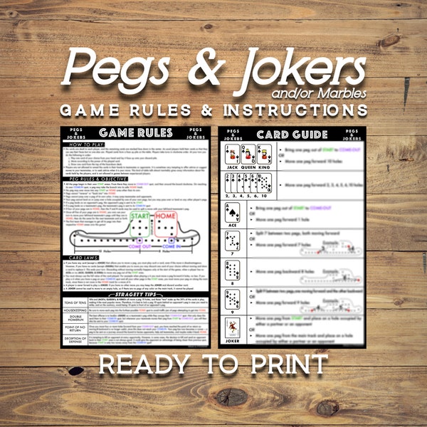 Jokers and Marbles - Etsy