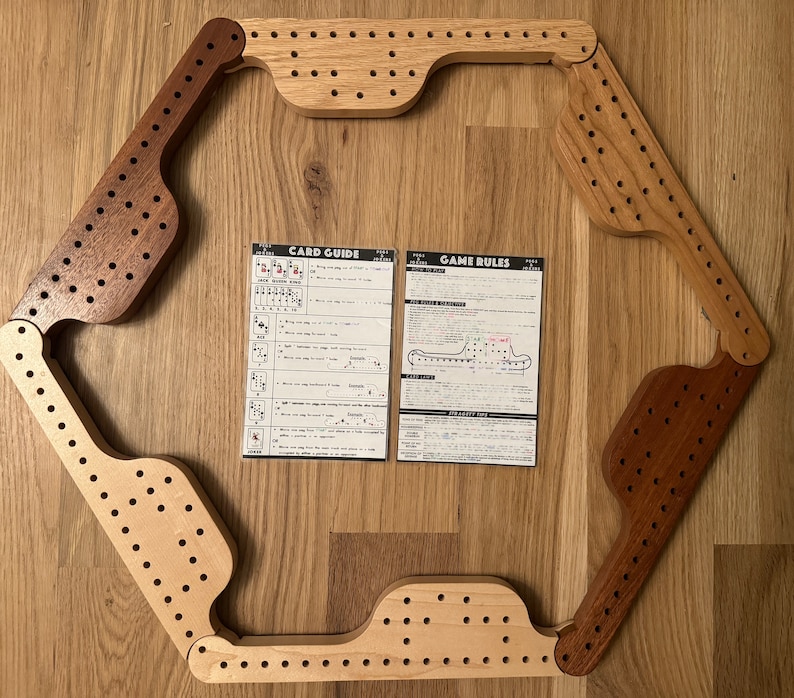 Pegs and Jokers Official Game Rules and Instructions Manual Easy to