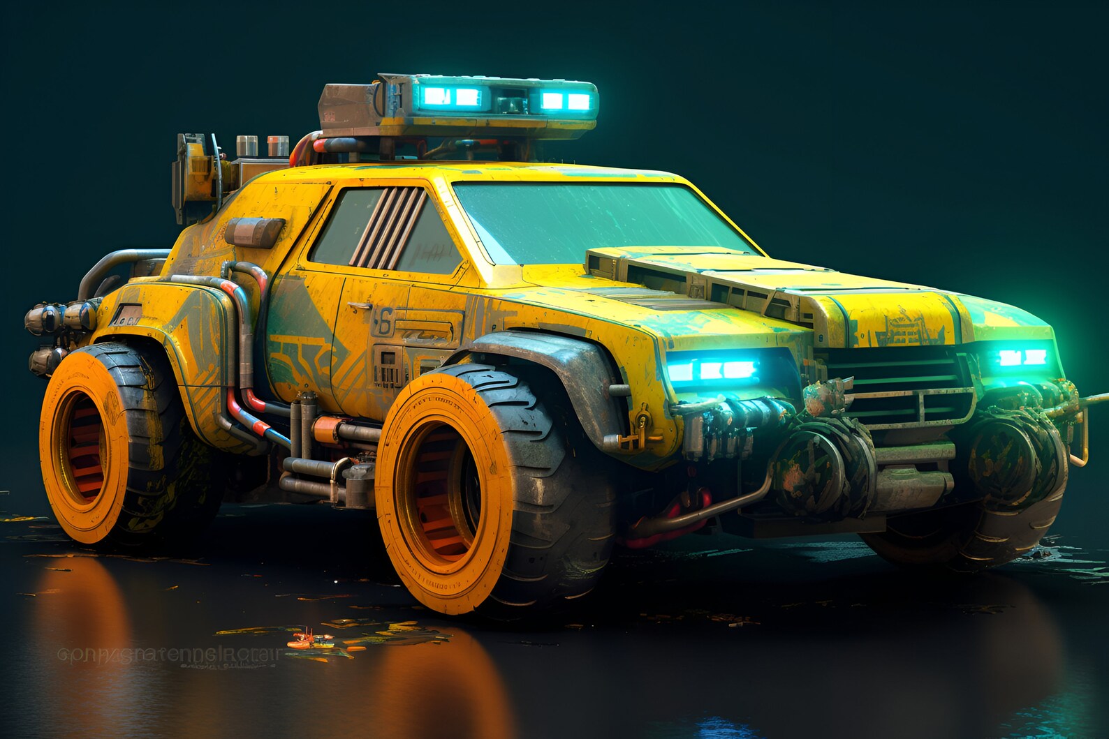 Colección Cyberpunk Cars / Archivos Digitales / Decoración De Pared ...